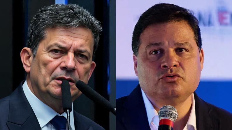 O senador Sergio Moro (PL-PR); e o deputado federal Sandro Alex (PSD-PR)