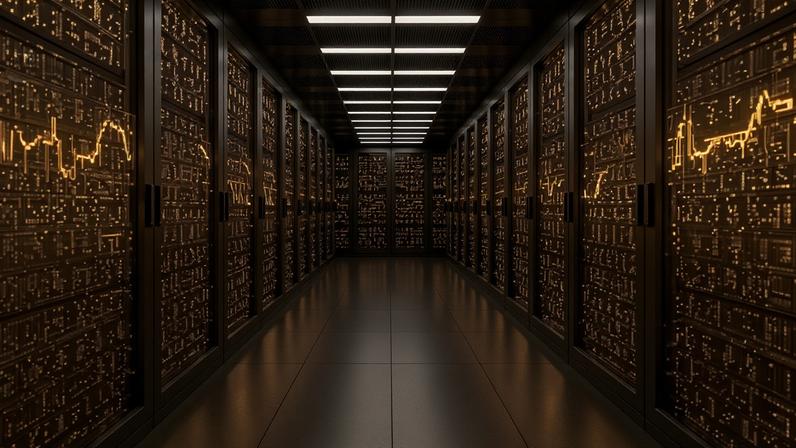 Data center: instalações têm preocupado bancos que apoiam empresas com empréstimos bilionários (Freepik)