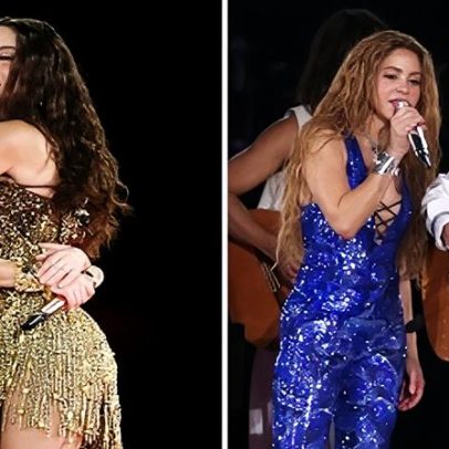 Shakira canta em português com Anitta, Caetano, Bethânia e Ivete no Rio
