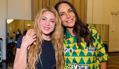Ivete Sangalo mostra bastidores e agradece convite de Shakira para show