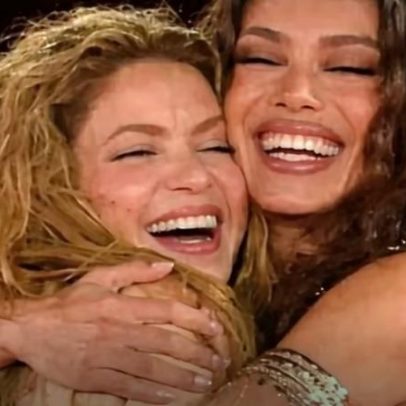 Shakira elogia Anitta após show no Copacabana e quer nova parceria