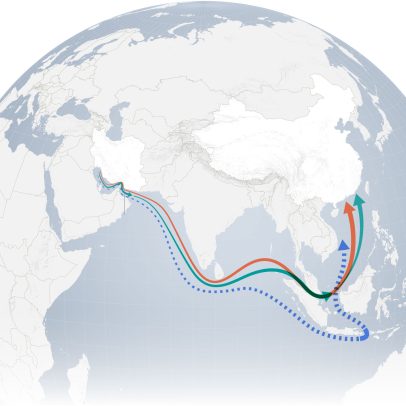 As exportações de energia do Irã continuam direcionadas para a China