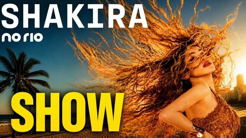Show de Shakira em Copacabana sofre com atraso e críticas pelo uso de playback
