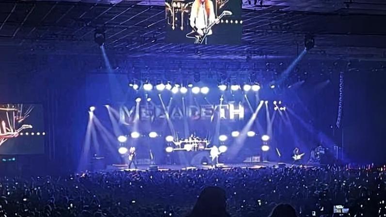 Show do Megadeth em São Paulo