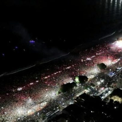 Show de Shakira no Rio teve público abaixo de 1 milhão, aponta ocupação