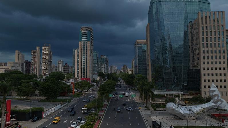 Avenida Faria Lima, em São Paulo: a taxação de dividendos impacta o centro financeiro do país