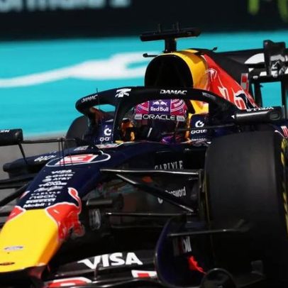 Red Bull celebra desempenho de Verstappen em Miami
