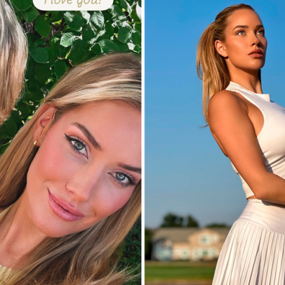 Musa do golfe posta foto com a mãe e gera dúvida sobre IA