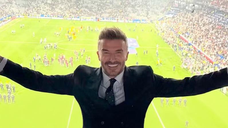 O ex-jogador de futebol David Beckham — Foto: reprodução/Instagram