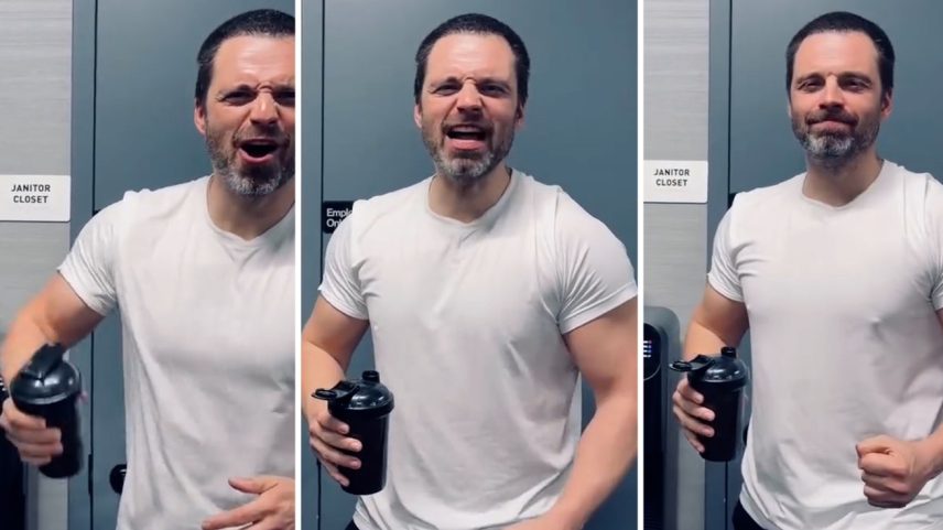 Sebastian Stan se prepara em treino para 'Batman 2' — Foto: reprodução/Instagram