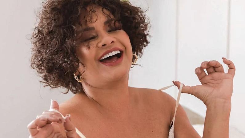 Solange Couto quebra o silêncio sobre suposto perfil adulto após ensaio sensual