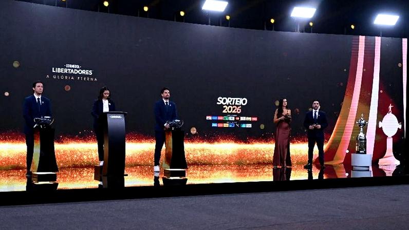 Sorteio da Libertadores da América 2026