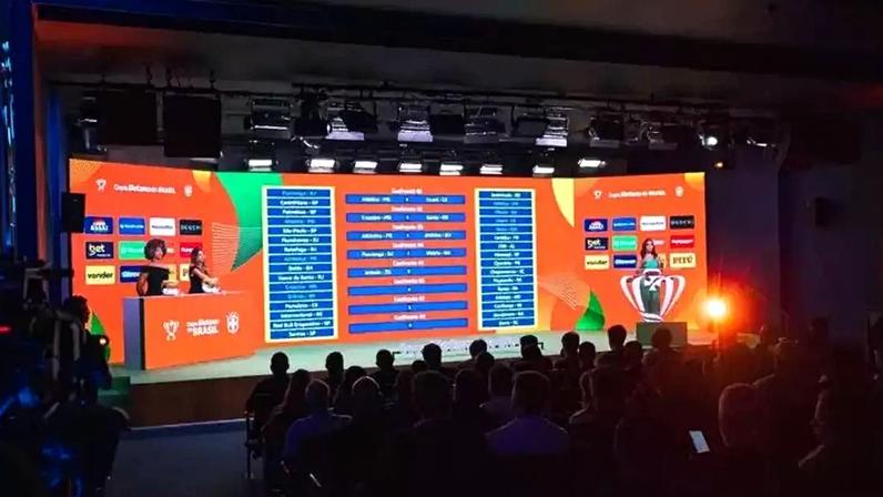 Sorteio das oitavas de final da Copa do Brasil acontece nesta terça-feira