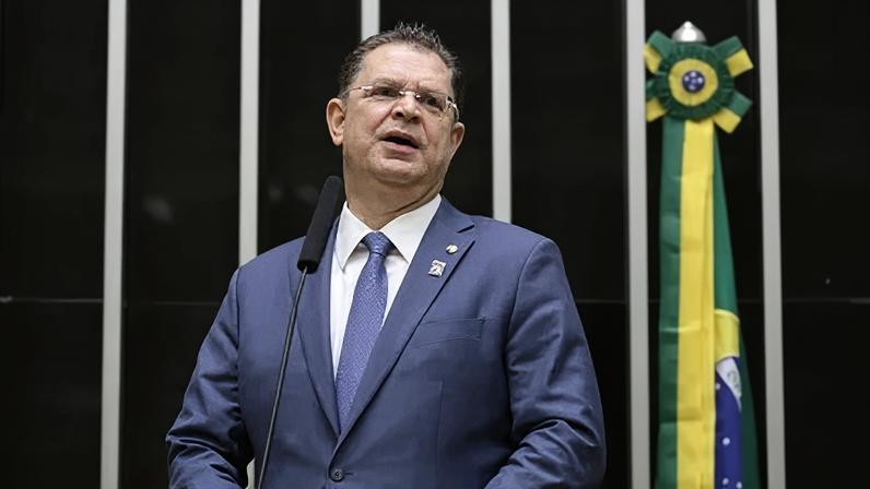 O líder do PL na Câmara dos Deputados, deputado Sóstenes Cavalcante