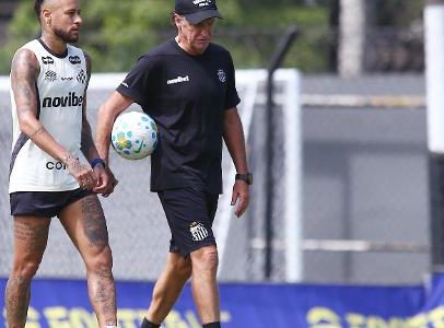 Cuca mantém esperança por Neymar no Santos antes da apresentação na seleção