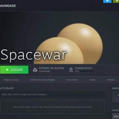Spacewar no Steam: entenda o que é, por que aparece na biblioteca e riscos