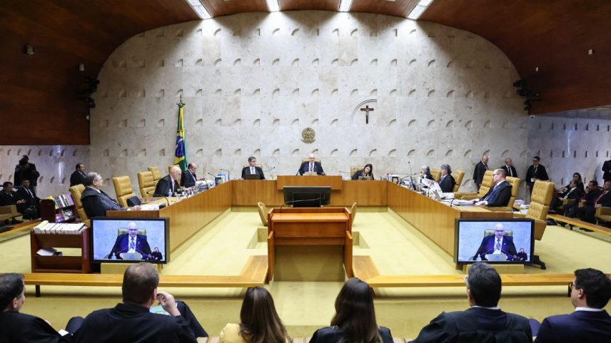 Plenário do STF na abertura do julgamento sobre a divisão dos royalties do petróleo