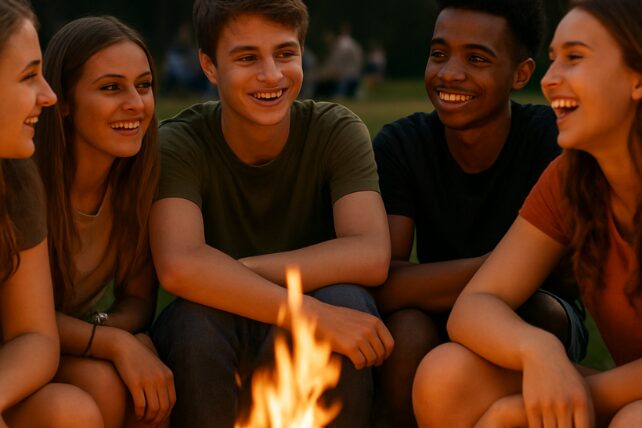 Lista para adolescentes e ministério juvenil de verão