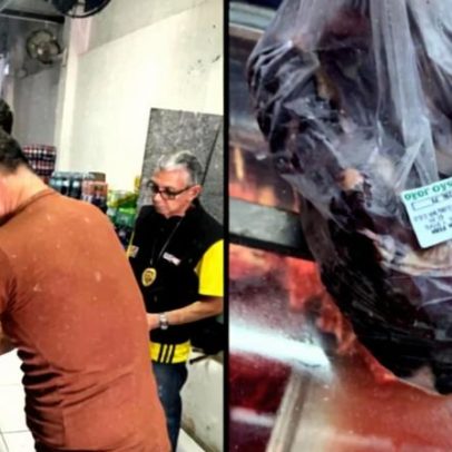 Supermercado tem 149 kg de carne apreendidos após denúncia de cliente