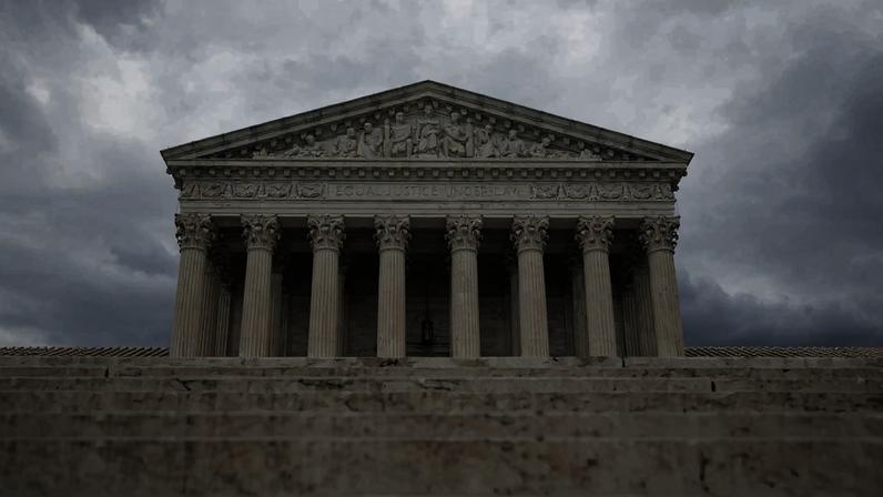 Sede da Suprema Corte dos Estados Unidos, em Washington (Foto: WILL OLIVER/EFE/EPA)