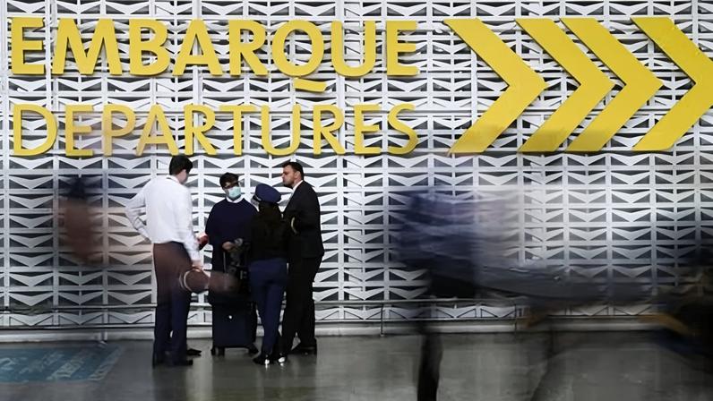 Aeroporto Internacional de São Paulo, em Guarulhos