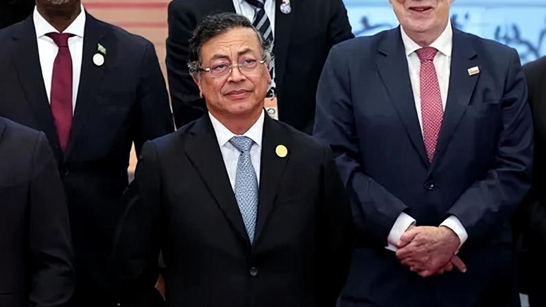 O presidente da Colômbia, Gustavo Petro