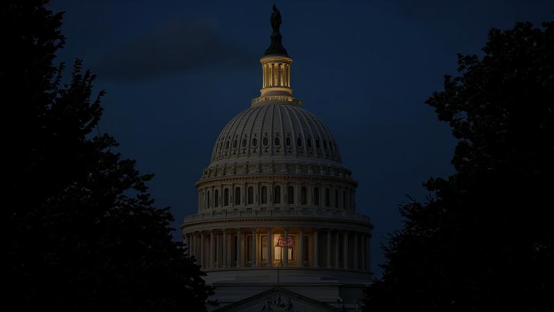 Prédio do Congresso dos EUA em Washington