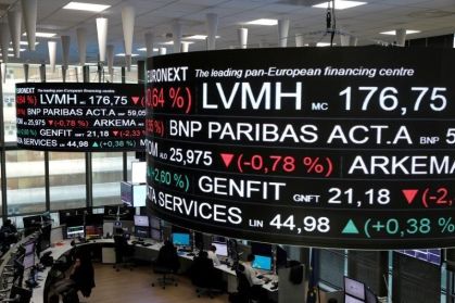 Bolsa de Valores de Paris, no distrito empresarial de La Defense