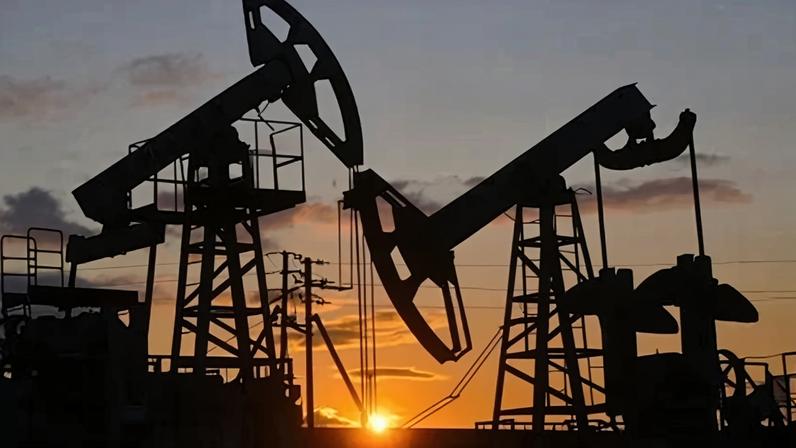 Campo de exploração de petróleo