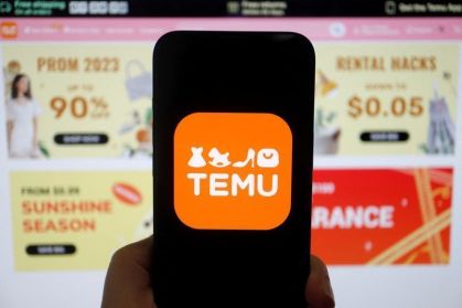 Logotipo da Temu