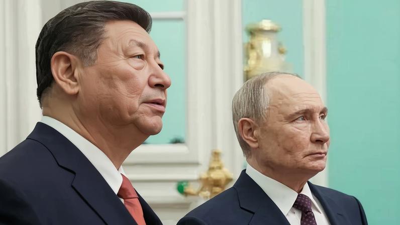 Putin e o presidente chinês, Xi Jinping, se reúnem em Moscou