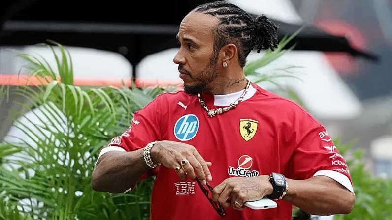 Lewis Hamilton durante Grande Prêmio do Azerbaijão de F1 em 2025