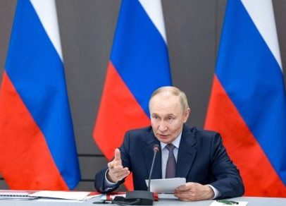 Putin diz acreditar que guerra na Ucrânia está chegando ao fim