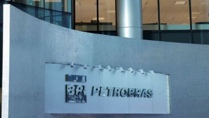 Logo da Petrobras no Rio de Janeiro, Brasil