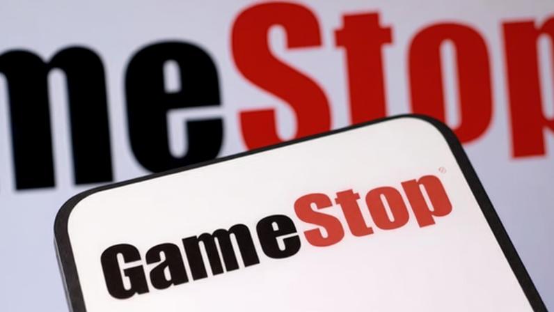 Ilustração mostra o logotipo da GameStop
