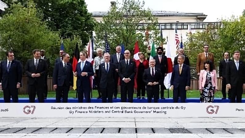 Reunião dos ministros das Finanças e presidentes dos bancos centrais do G7 em Paris