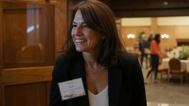 Presidente do Fed de Dallas, Lorie Logan, durante simpósio de Jackson Hole no Estado norte-americano de Wyoming