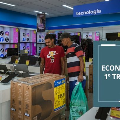 Economia: comércio e indústria crescem no 1º trimestre, serviços caem