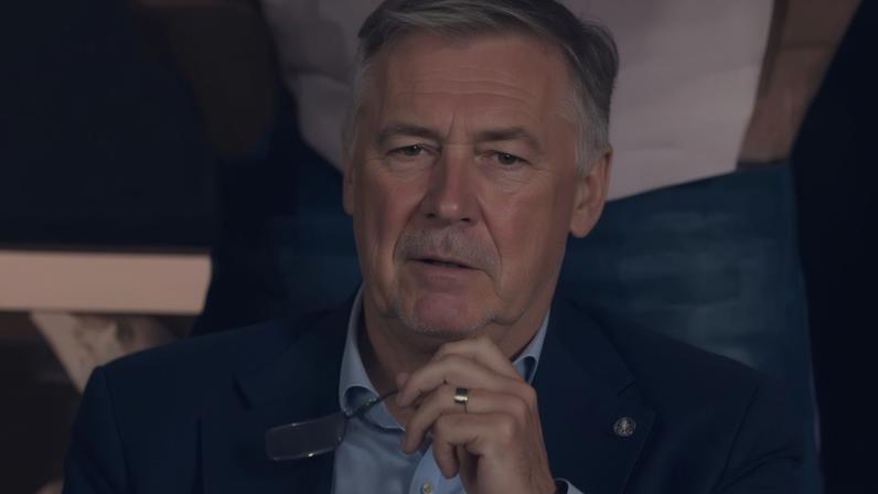 Técnico da seleção brasileira, Carlo Ancelotti acompanhou Athletico x Flamengo na Arena da Baixada