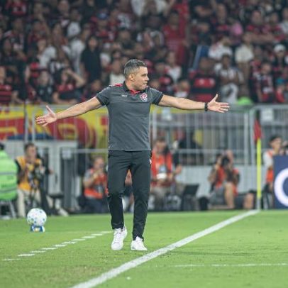Técnico Jair Ventura, do Vitória, foi torcedor do Flamengo na infância