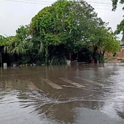 Temporal no RS deixa desalojados e bloqueia rodovias