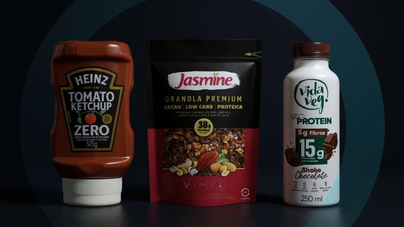 Kraft Heinz Brasil investiu R$ 50 milhões para lançar no país o Ketchup Heinz Zero, com zero adição de açúcares, 50% menos calorias e 25% menos sódio que a versão tradicional — Foto: Arte/Época NEGÓCIOS