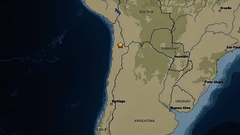 Terremoto de magnitude 6,7 atinge o norte do Chile
