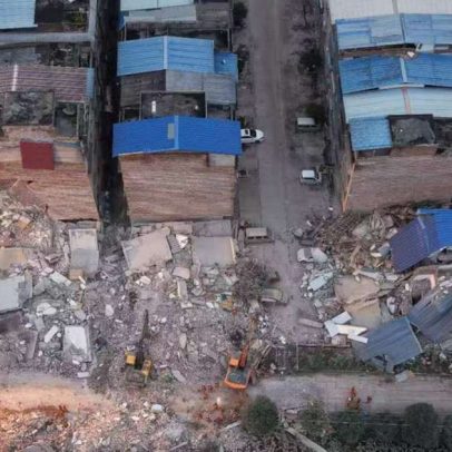 Terremoto na China deixa dois mortos e 7 mil desabrigados