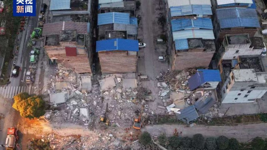 Terremoto na China deixou dois mortos e um desaparecido nesta segunda-feira, 18
