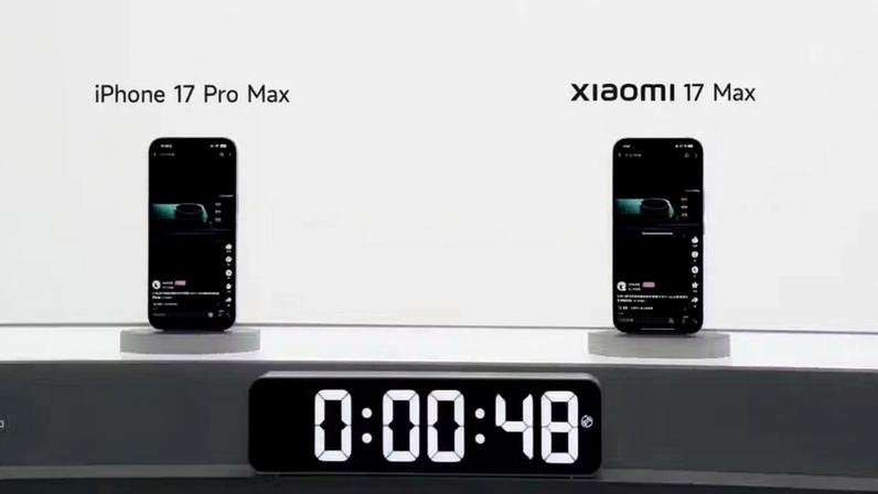 Flagships da Xiaomi e Apple duelam em teste intenso de autonomia — Foto: Reprodução/Weibo