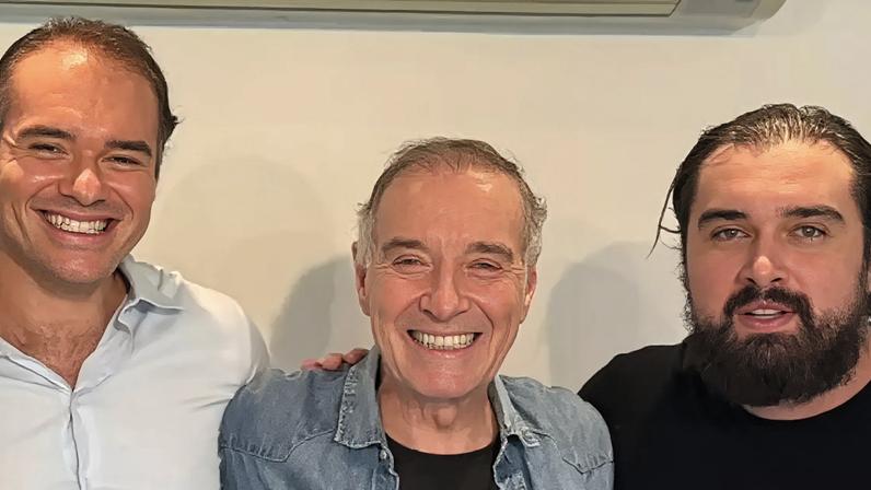 Thor, Eike e Olin Batista.