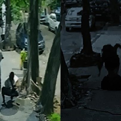 Mulher fica presa em bueiro no Maracanã, vídeo mostra