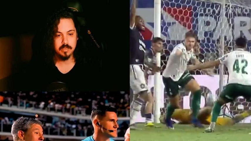 Palmeiras utiliza vídeo de dublador para questionar gol anulado contra o Remo