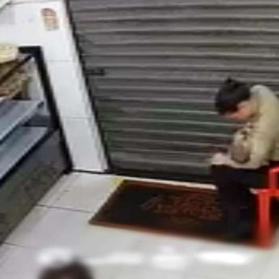 Agente de trânsito amamenta bebê de vítima de feminicídio em Alagoas